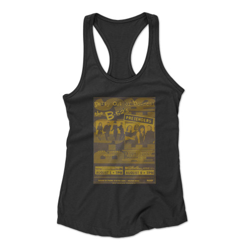 Vintage Collectibles Concert Ticketstbus Handbills Racerback Tank Top