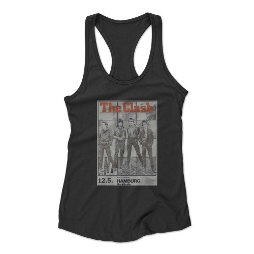 Vintage The Clash Punk Rock Racerback Tank Top