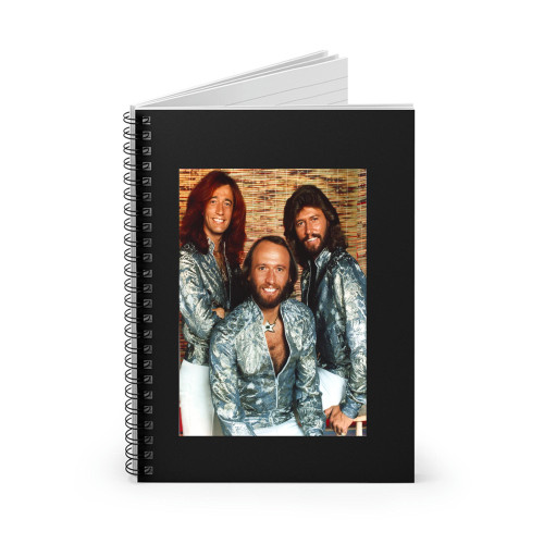 Bee Gees Band Portrait Photo Spiral Notebook