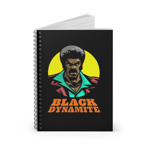 Black Dynamite I Am Smilling Spiral Notebook