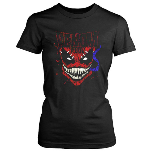 Deadpool Venom Heavy Metal Merc Women's T-Shirt Tee