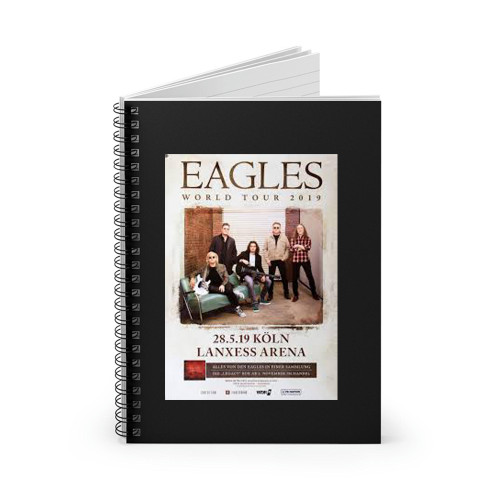 Eagles World Tour Cologne 2019 Spiral Notebook
