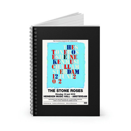 Everything Flows Stone Roses Amsterdam Spiral Notebook Everything Flows Stone Roses Amsterdam Spiral Notebook