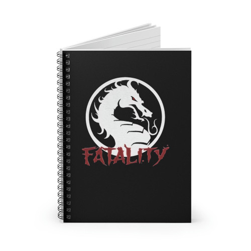 Fatality Mortal Kombat Spiral Notebook