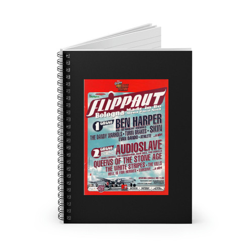 Flippaut Festival Spiral Notebook