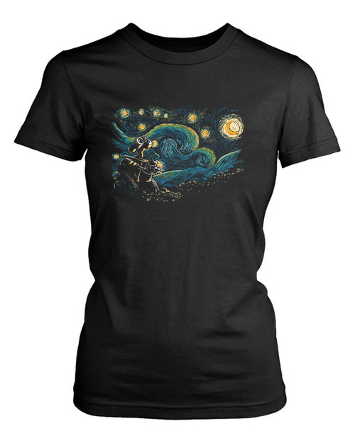 Starry Robot Women's T-Shirt Tee