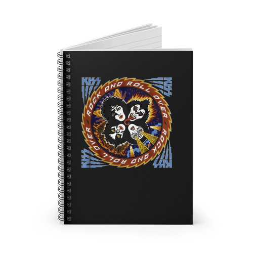 Kiss Rock And Roll Over 1 Spiral Notebook
