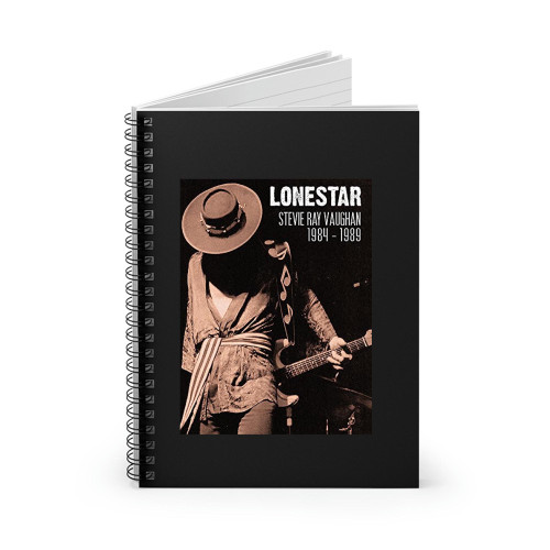Lonestar Stevie Ray Vaughan Spiral Notebook Lonestar Stevie Ray Vaughan Spiral Notebook