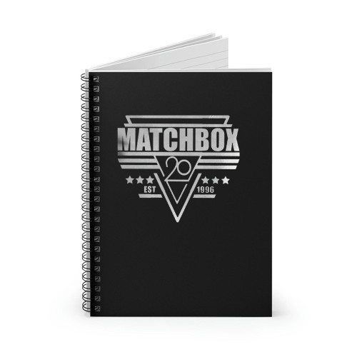 Matchbox Twenty Doodle Art Spiral Notebook