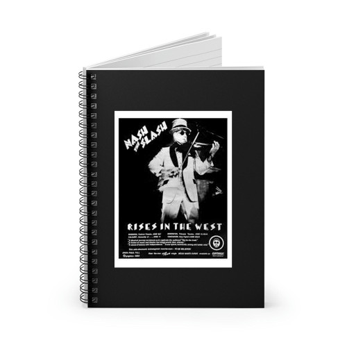 Nash The Slash 1980 Spiral Notebook Nash The Slash 1980 Spiral Notebook