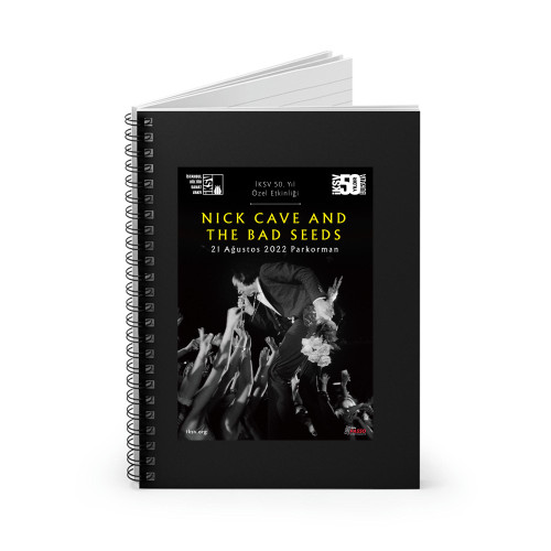 Nick Cave & The Bad Seeds To Perform In Istanbul This Summer Spiral Notebook