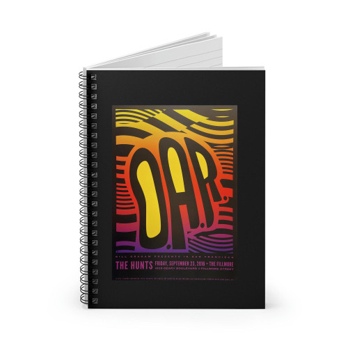 O A R Concert 2016 Spiral Notebook
