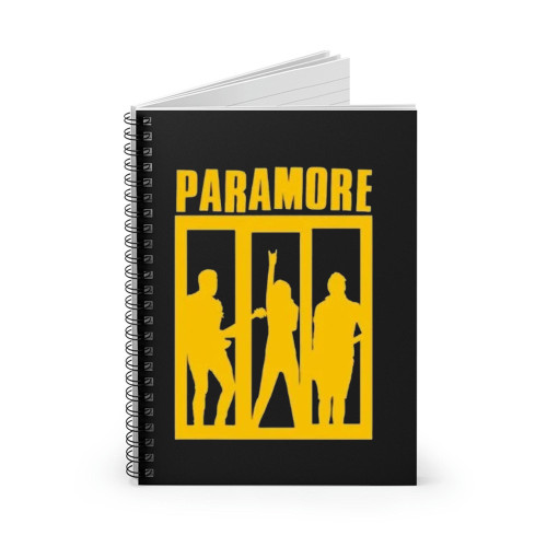 Paramore In North America Music Tour Spiral Notebook