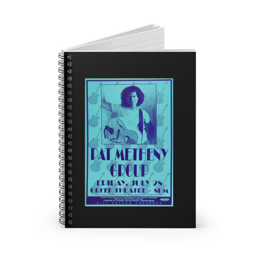 Pat Metheny Group Vintage Concert Spiral Notebook