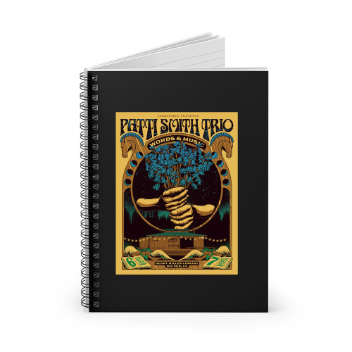 Patti Smith Concert Spiral Notebook
