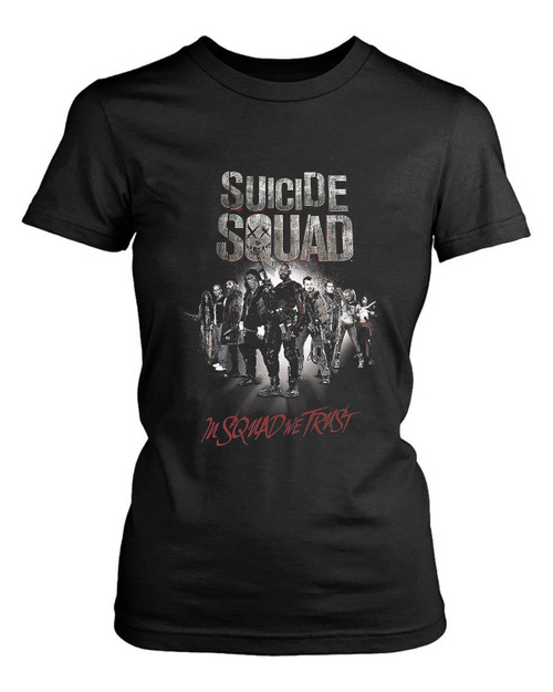 Suicide Squad In Squad We Trust Women's T-Shirt Tee