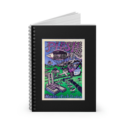 Phish Auction Off Signed 2021 Summer Tour S Spiral Notebook