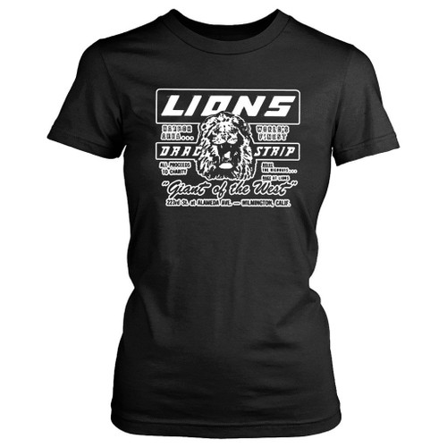 Cliff Booth Lions Drag Strip Inspired By Once Upon A Time In Hollywood Women's T-Shirt Tee