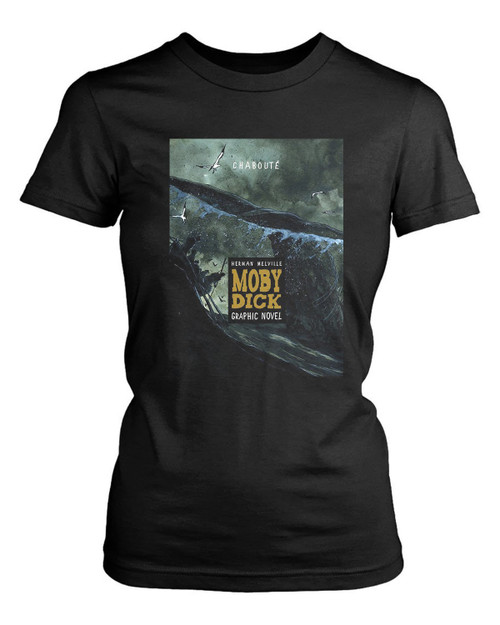 Moby Dick Graphic Novel Women's T-Shirt Tee