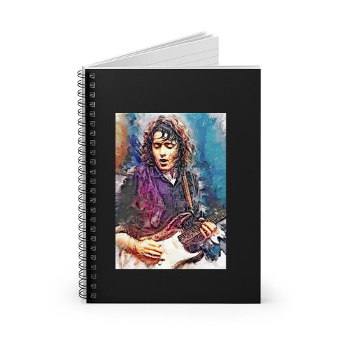Rory Gallagher Liberty Hall Concert 1 Spiral Notebook