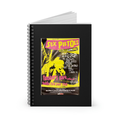Sex Pistols Billboard S Spiral Notebook
