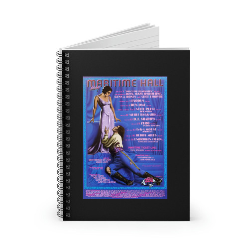 Steel Pulse Run Dmc Concert 1997 Spiral Notebook