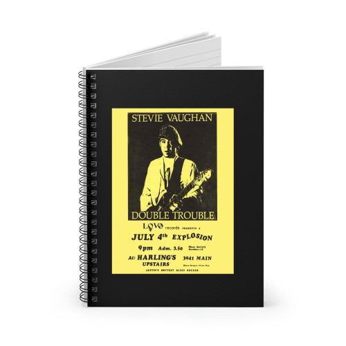 Stevie Ray Vaughan Concert Spiral Notebook Stevie Ray Vaughan Concert Spiral Notebook