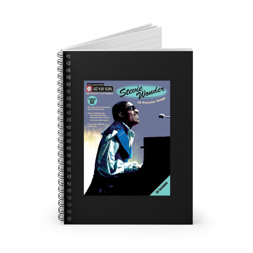 Stevie Wonder A Musical Genius Who Can't Read Music Spiral Notebook