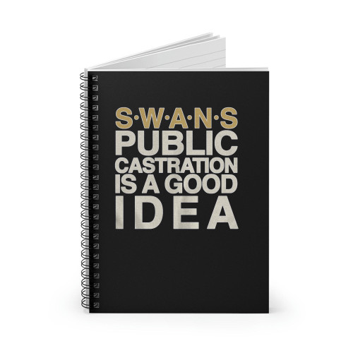 Swans Public Castration Is A Good Idea Poster