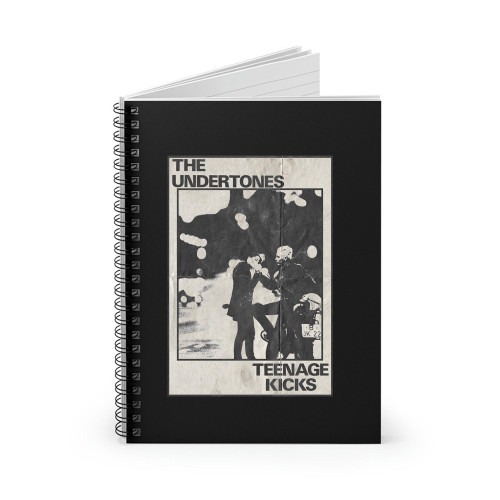 Teenage Kicks The Undertones 1978 Spiral Notebook