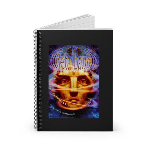 The Beta Band Vintage Concert Spiral Notebook The Beta Band Vintage Concert Spiral Notebook