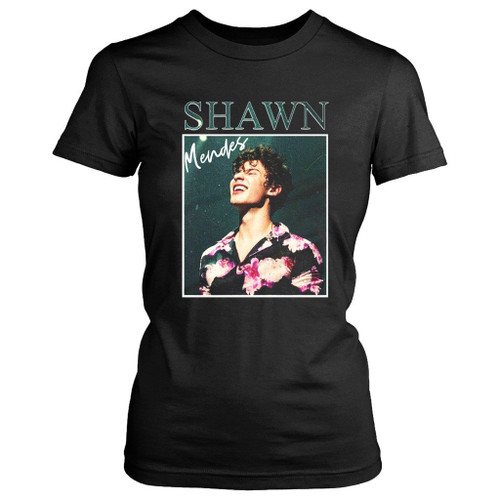 Shawn Mendes Cover Poster Concert Women's T-Shirt Tee