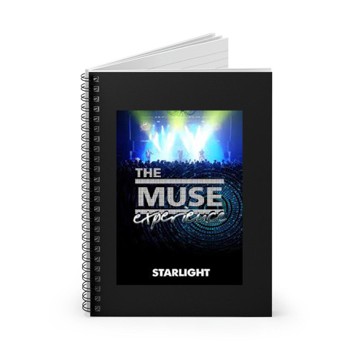 The Muse Experience Starlight Spiral Notebook