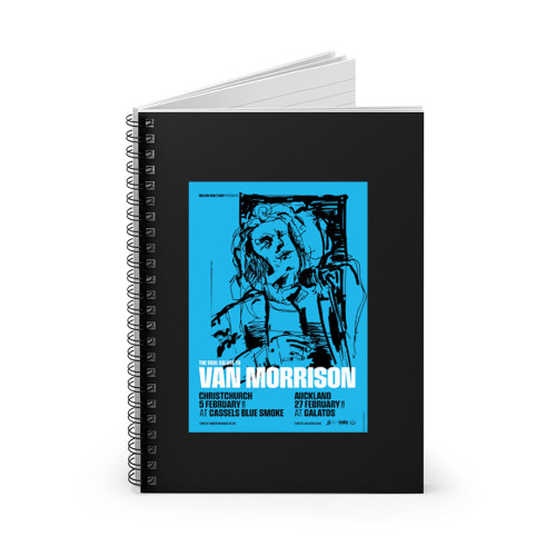 The Soul Salute To Van Morrison Spiral Notebook