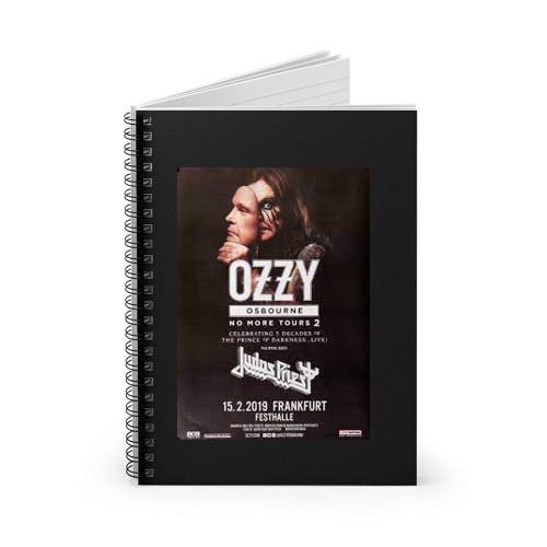 Theconcert Ozzy Osbourne No More Tours Frankfurt 2019 Concert Original Spiral Notebook