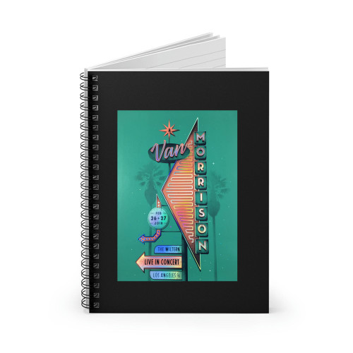 Van Morrison 2018 Dkng Spiral Notebook