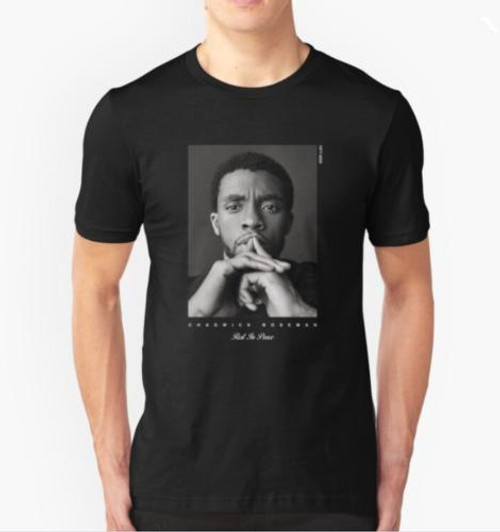 Wakanda Forever Chadwick Boseman 1977-2020 Man's T-Shirt Tee