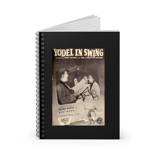 Yodel In Swing Spiral Notebook