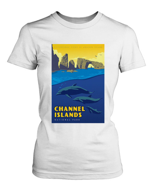 Anacapa Island Channel Islands National Park Women's T-Shirt Tee