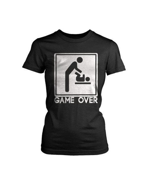 Game Over Emoticons Women's T-Shirt Tee