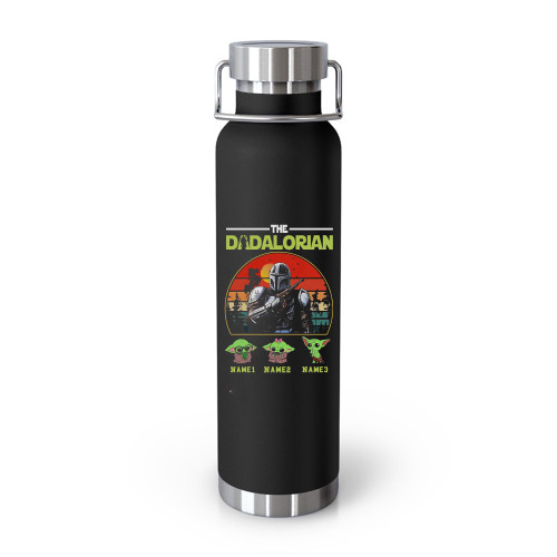 Personalized The Dadalorian Custom Name Tumblr Bottle