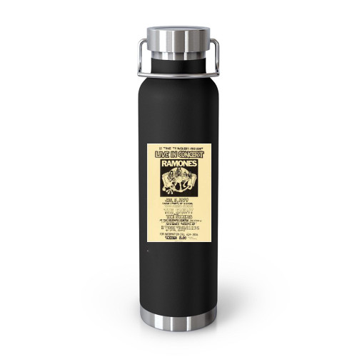 Ramones 1979 Seattle Washington Punk Rock Concert Tumblr Bottle