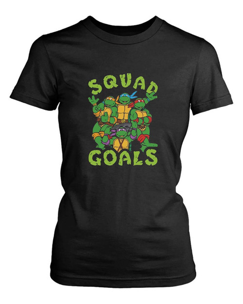 Tmnt Squad Goals Women's T-Shirt Tee