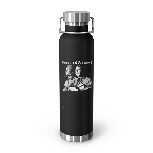 Simon And Garfunkel Vintage 60s Band Merchandise Retro Tumblr Bottle