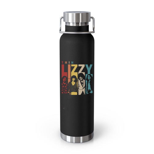 Thin Lizzy Band Retro Vintage Tumblr Bottle