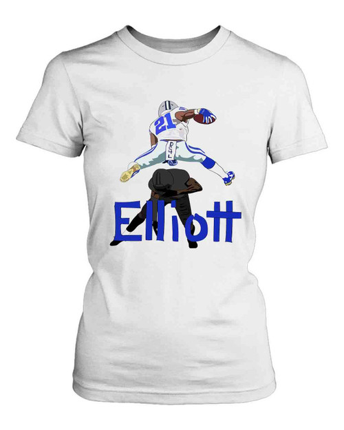 Ezekiel Elliot Dallas Cowboys Women's T-Shirt Tee
