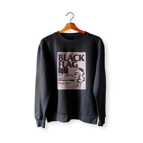 Black Flag Tour Gig Sweatshirt Sweater