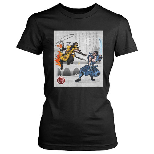 Mortal Kombat Fire Vs Ice Women's T-Shirt Tee