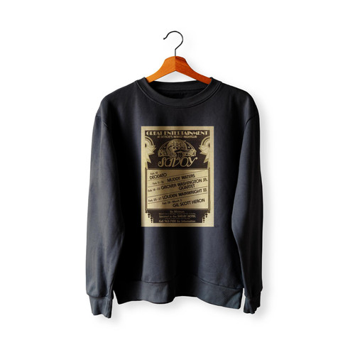 Muddy Waters Concert Values Sweatshirt Sweater