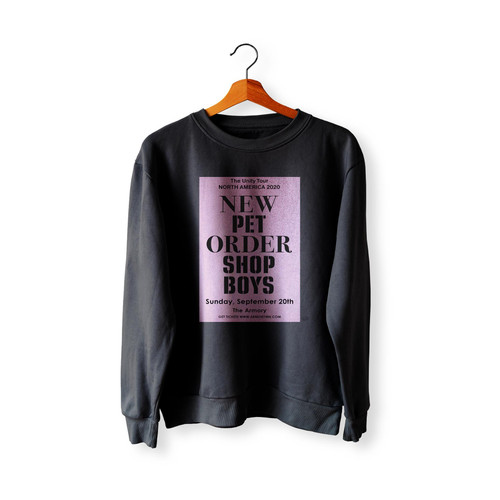 Pet Shop Boys New Order Pink Sweatshirt Sweater